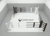 Ring de boxe au sol fixe Esprit boxe. Vidéo de présentation.