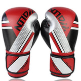 Gants de boxe SPORT rouge en cuir PU