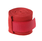 Bandage de boxe en coton 3 m, coloris rouge