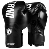 Gants de boxe Laststand noir, cuir PU