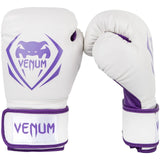 Gants de boxe Venum blanc et violet