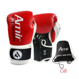 Gants de boxe Amir Khan rouge, cuir PU