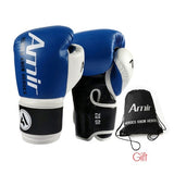 Gants de boxe Amir Khan bleu, cuir PU