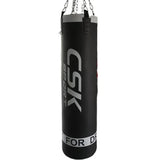 Sac de frappe lourd PRO 150 cm cuir PU noir, vue principale