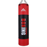 Sac de frappe Boxing 120 cm cuir PU noir, vue principale — Esprit Boxe