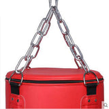 Sac de frappe Boxing 120 cm cuir PU noir, chaînes acier et pivot — Esprit Boxe