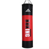 Sac de frappe Boxing 120 cm cuir PU rouge, vue principale — Esprit Boxe