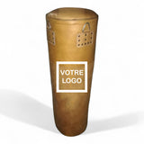 Sac de frappe en cuir avec votre logo personnalisé