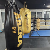 Sac de frappe Gold Esprit Boxe, détail coutures