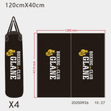 Sac de frappe personnalisé pour un club de boxe suisse