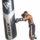 Sac de frappe lourd RDX 150 cm cuir Kalix skin, vue latérale — Esprit Boxe