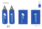 Sac de frappe personnalisé de couleur bleu