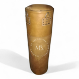 sac de frappe en cuir véritable avec votre logo