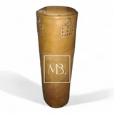 sac de frappe en cuir véritable avec votre logo