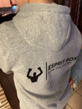 Superbe sweat à capuche Esprit Boxe couleur gris
