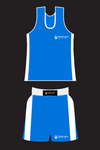 Tenue de boxe anglaise amateur (bleu)