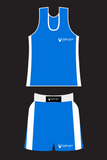 Tenue de boxe anglaise amateur (bleu)