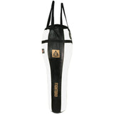 Sac de frappe Uppercut Pro Long 150 cm coloris noir et blanc