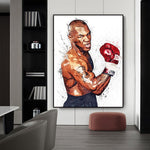 Tableau boxe Tyson Power