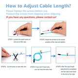Cable ajustable à souhait
