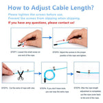 Cable ajustable