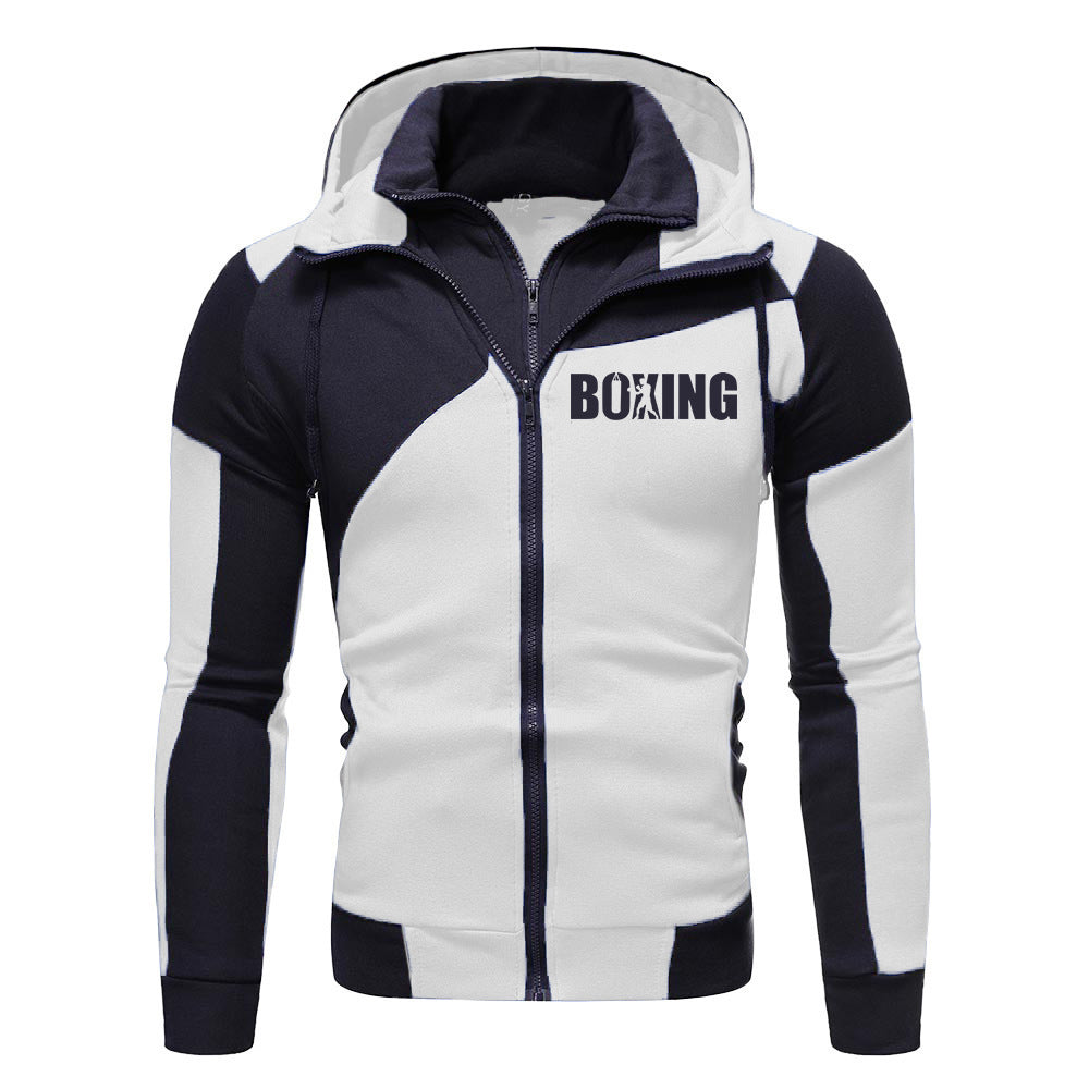 Sweat à capuche de boxe jaune noir unisexe sweat d