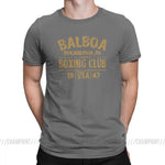 T shirt boxe Rocky Balboa Philadelphia (Gris)