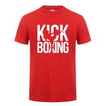 T shirt Kick Boxing (rouge)
