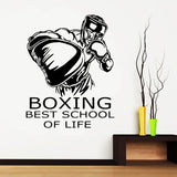 Stickers boxe Boxing school