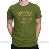 T shirt boxe Rocky Balboa Philadelphia (Vert)