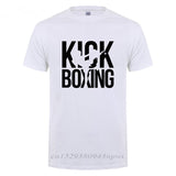 T shirt Kick Boxing (blanc)