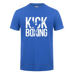 T shirt Kick Boxing (bleu)