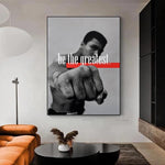 Tableau Mohamed Ali The greatest le top
