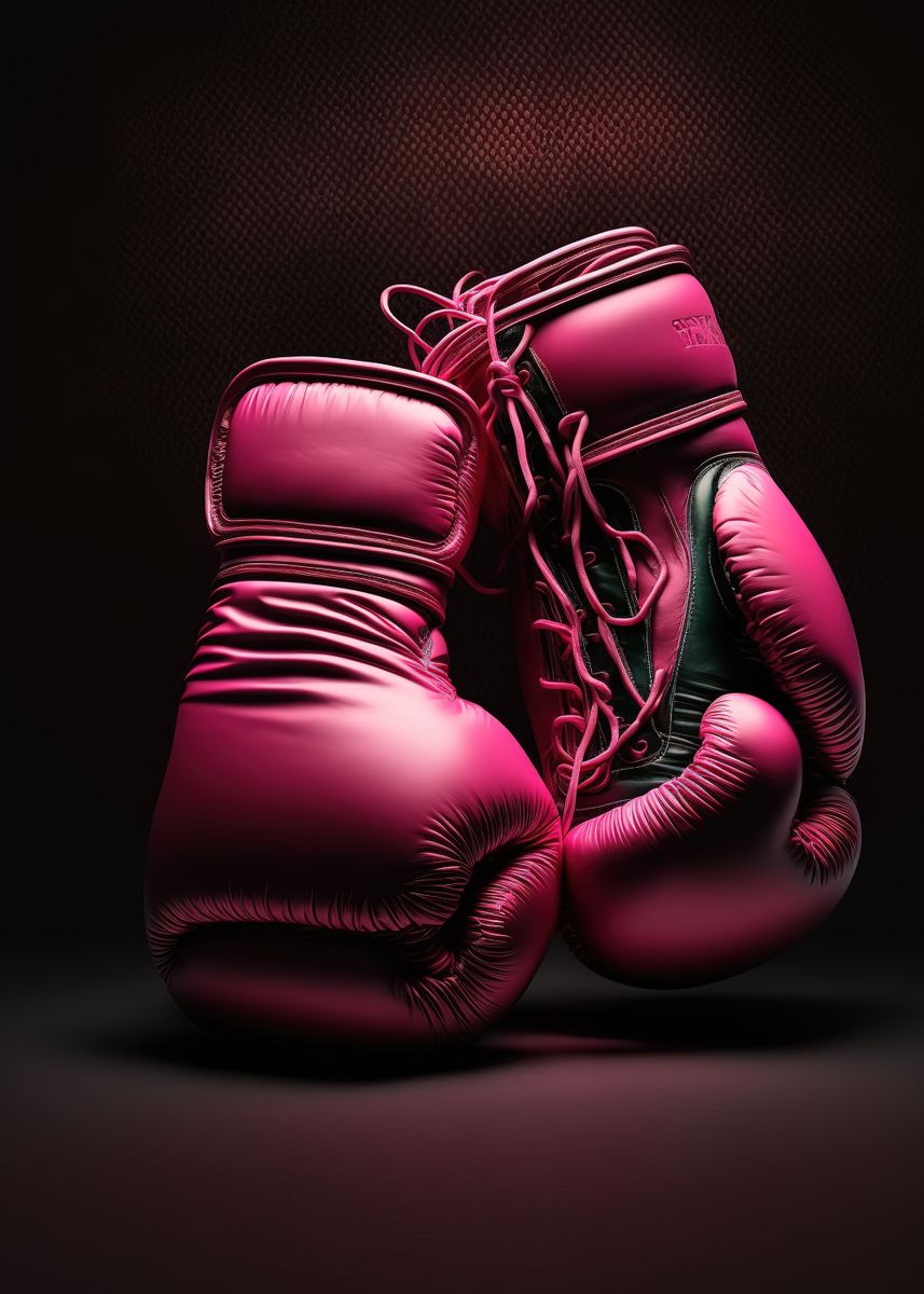 Tableau gants de boxe rose | Esprit-boxe.com & Esprit-Boxe.com