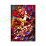 Tableau boxe Tyson Fury vs The Bronze Bomberr