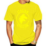 T shirt boxe italian stallion (jaune)