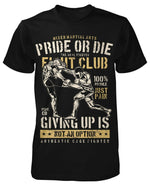 T shirt boxe Pride or Die