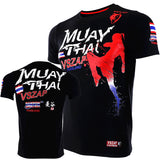 T shirt Muay Thai couleur noir