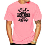 T Shirt ROCKY BALBOA 1976 (Rose)