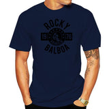 T Shirt ROCKY BALBOA 1976 (Bleu marine)
