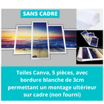 Variante sans cadre (toile uniquement)