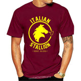 T shirt boxe italian stallion (rouge)
