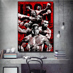 Tableau boxe Iron Mike