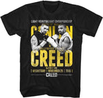 T shirt boxe Creed vs Conlan