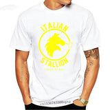 T shirt boxe italian stallion (blanc)