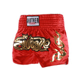Shorts Muay Thai (couleur rouge)