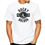 T shirt Rocky Balboa 1976 (couleur blanc)