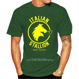 T shirt boxe italian stallion (vert)