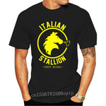 T shirt boxe italian stallion (noir)