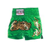Shorts Muay Thai (couleur vert)